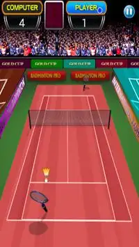 Badminton game Screen Shot 0