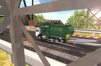 Garbage truck corridore Screen Shot 2