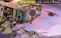 Gunship Menyerang Pertarungan Perang - Dengung Screen Shot 0