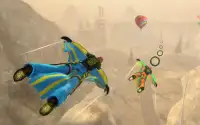 Wingsuit पैराशूट सिम्युलेटर स्काइडाइविंग खेल मुफ्त Screen Shot 7