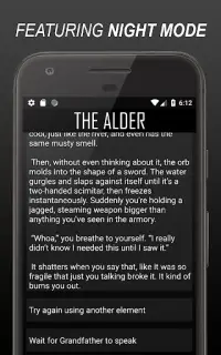 The Alder: A CYOA Fantasy Choices RPG Screen Shot 3