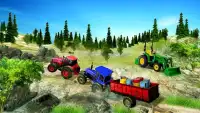 Traktor pertanian panen panen permainan mengemudi Screen Shot 2