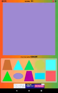 Golor - game with colored shapes Screen Shot 4