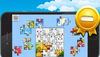 My Math Jigsaw Puzzles - बच्चों के लिए गणित पहेली Screen Shot 5