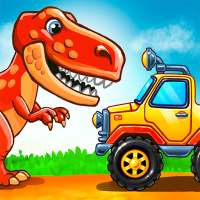Çocuk araba oyunları Dinozor