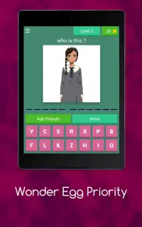 Quiz Wonder Egg Priority - Anime Trivia Game free Screen Shot 14