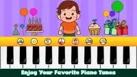 Baby Piano - Kids Game Screen Shot 2