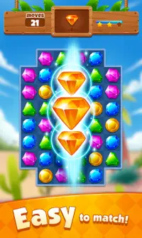 Jewel Adventure - Матч 3 в Screen Shot 0