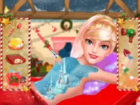 Christmas Makeup & Dress Up Salon Games For Girls Screen Shot 2