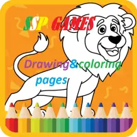 Drawing and Coloring Pages Screen Shot 15