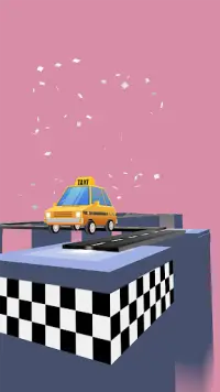 Stretchy Taxi - A challenging free game Screen Shot 1