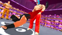 Real Wrestling Fight - Bodybuilder Fighting Games Screen Shot 0
