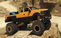Monster Truck Destruction Drive Hillock Offroad 3D Screen Shot 2