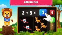 Детская математическая игра для сложения, деления Screen Shot 2