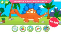 Puzzles Infantis de Dinossauro Screen Shot 0