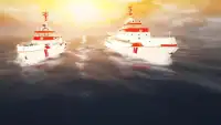 Water Boat Driving Simulator : Free 3D Ship Racing Screen Shot 1