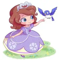 Sofia The First Dress Up Game Screen Shot 0