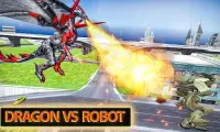 dragon volant robot transform robot héros guerre Screen Shot 2