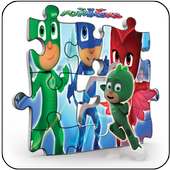 super pj puzzle masks games kids max world free 2D