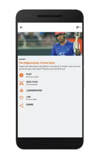 SportsQwizz: A Thrilling Sports Quiz Game App Screen Shot 3