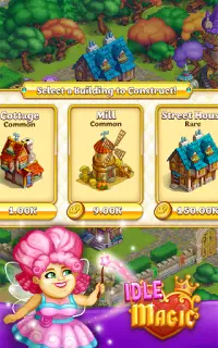 Idle Magic:Builder,Miner,Farmer at Click Away City Screen Shot 4