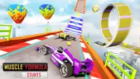 Formula Racing Stunts - Mega Ramp Stunt Games Screen Shot 0