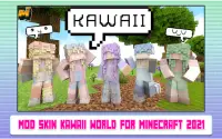 Mod Kawaii World for Minecraft 2022 Screen Shot 1