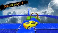 Extreme Car Driving: Impossible Sky Tracks Stunts Screen Shot 4