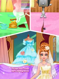 Long Hair Princess Wedding Screen Shot 2