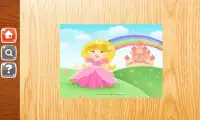 プリンセスジグソーパズルゲーム Screen Shot 1