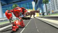 Robot vs Dinosaur Rampage : Dinosaur Hunting Games Screen Shot 5