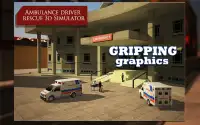 Ambulance Driver Rescue 3D Sim Screen Shot 6