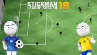 Stickman League Soccer 2018 Screen Shot 0