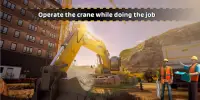 Heavy Excavator - Real Crane Driving Simulator 3D Screen Shot 1