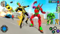 Robot VS Superhero Fighting Game Screen Shot 1