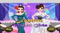Fashion Model Girls - dress up Screen Shot 0