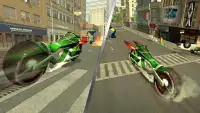 Flying Bike Robot Transformation Epic Wars Screen Shot 3