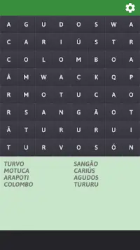 Brazilian cities Word Search Screen Shot 1