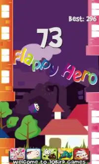 Hardest Flappy héroe - Jumping Screen Shot 2