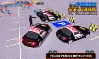 lujo policía coche conducción simulador parque Screen Shot 0