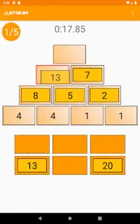 Aritgram - Pyramid Sums Cross Math Puzzle Screen Shot 13