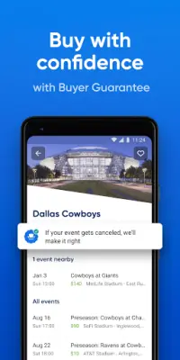 SeatGeek – Tickets to Sports, Concerts, Broadway Screen Shot 6