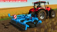 Real Tractor Modern Farming Game 2021-Tractor Game Screen Shot 1