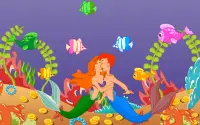 Kissing Game-Mermaid Love Fun Screen Shot 4