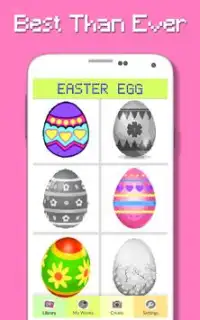 Easter Egg Color By Number - Pixel Art Screen Shot 4