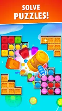 Toy Cube Crush - Tapping Games Screen Shot 5