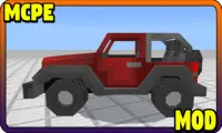 Jeep Cars Addon MCPE - Minecraft Mod Screen Shot 0