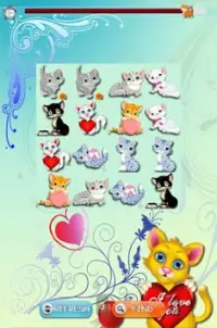 Kitty Match Game For Kids Free Screen Shot 1