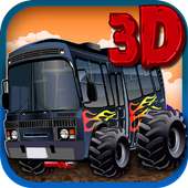 3D Monster Bus Simulator 2015