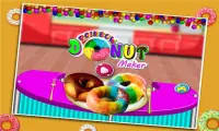 DIY Regenbogen Donut Maker Sal Screen Shot 0